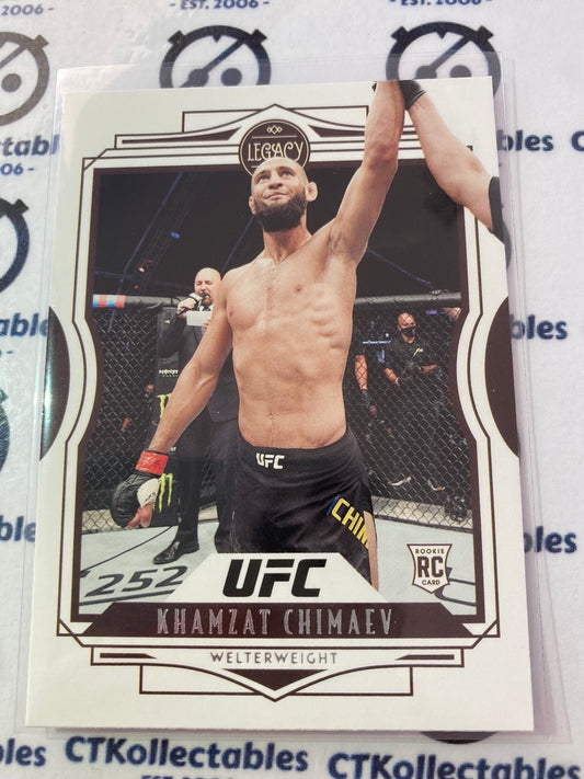2021 UFC Panini Chronicles Legacy Khamzat Chimaev RC #44 welterweight