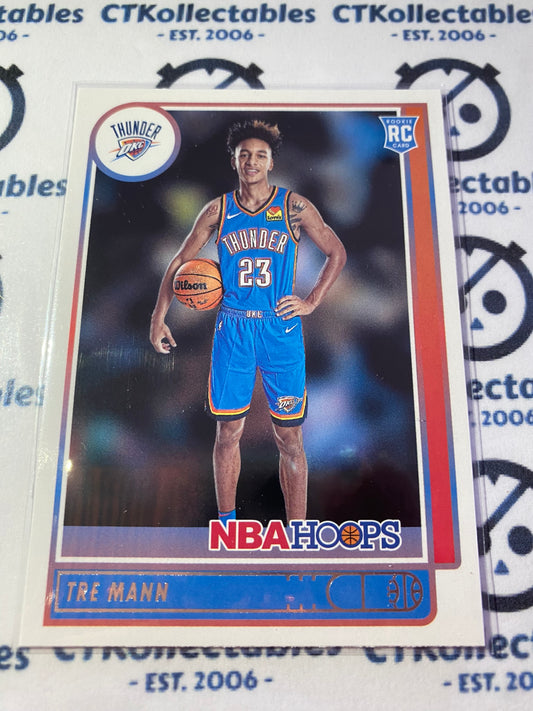 2021-22 Panini NBA HOOPS Tre Mann Rookie RC #237 OKC