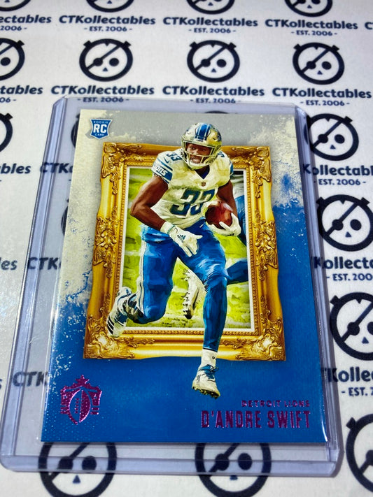 2020 NFL Chronicles Gridiron Kings D'andre Swift Pink #GK-10 Lions RC