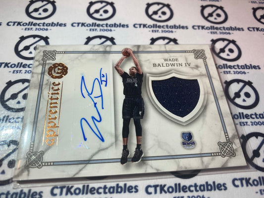 2016 Panini Excalibur Apprentice Signature Shield RC Wade Baldwin IV Rookie Auto