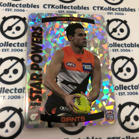 2021 AFL Teamcoach Star Power Silver- Josh Kelly SP-42