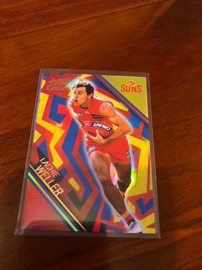 2018 AFL legacy Lachie Weller Holofoil Parallel #278/350 HP98
