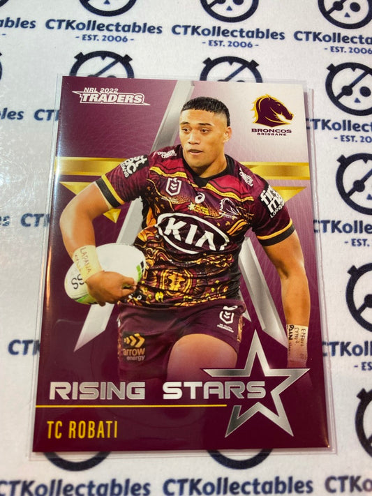 2022 TLA NRL Traders Rising Stars TC Robati RS03/48