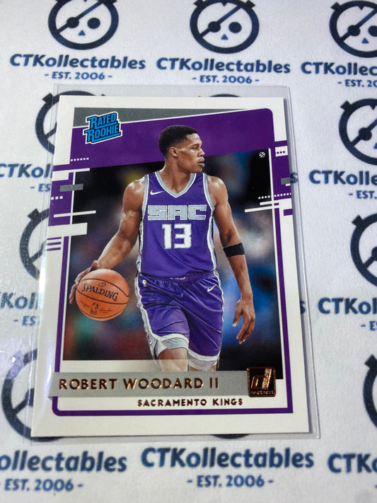2020-21 NBA Donruss Rated Rookie Robert Woodard II #219 Kings