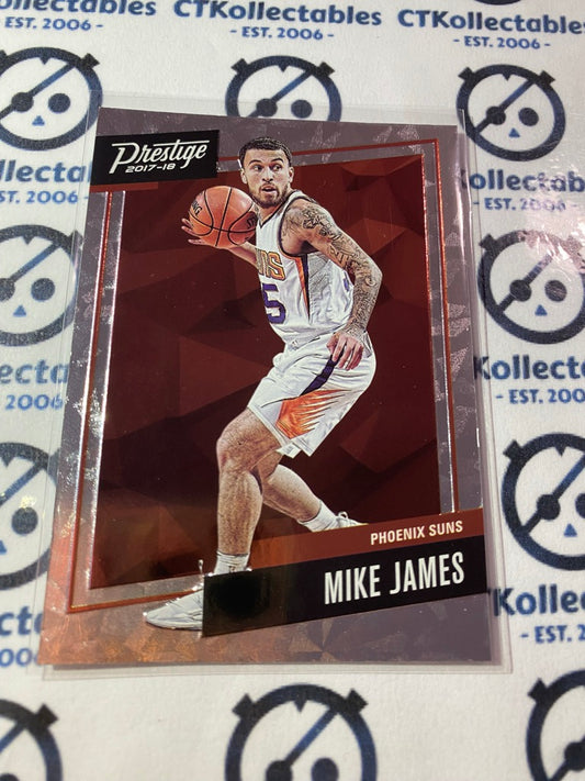 2017-18 Panini NBA Prestige Mike James Micro Etch Rookies #50 Suns