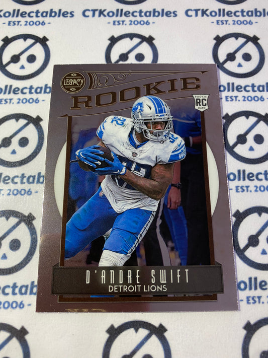 2020 NFL Chronicles Legacy D'andre Swift Premuim Rookie #208 RC