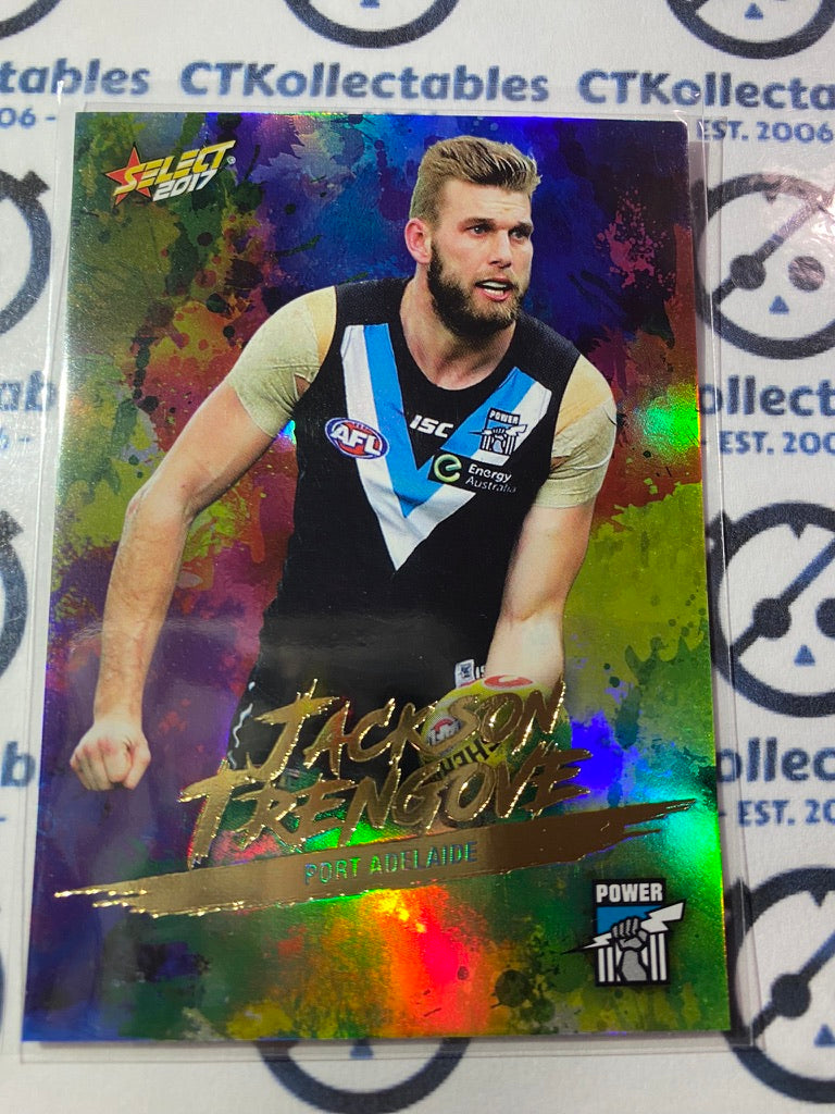 2017 AFL Select Footy Stars Holofoil - #HF117 Jackson Trengrove Power