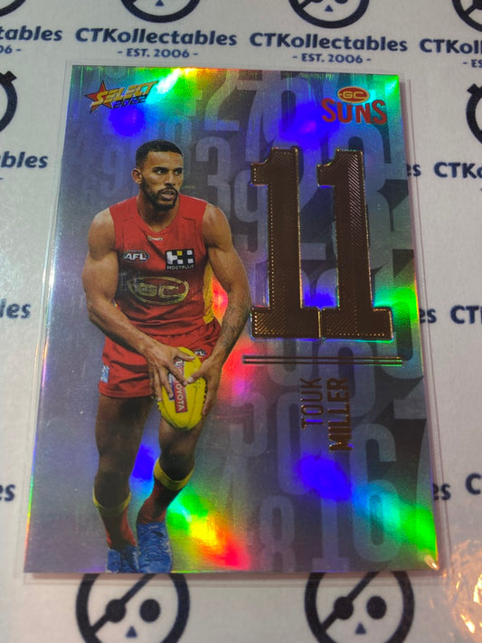 2022 AFL Footy Stars Numbers Daylight #ND101 Touk Miller #008/190
