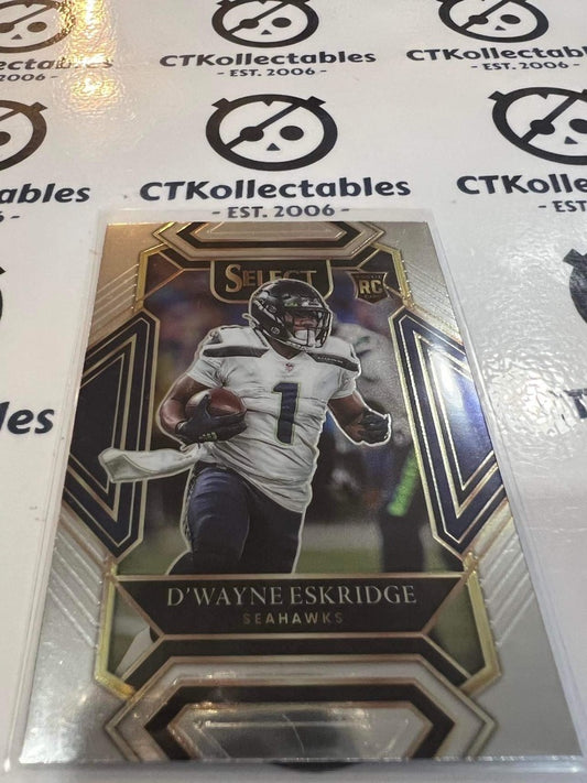 2021 NFL Panini Select D'wayne Eskridge Club Level Rookie RC #260 Seahawks