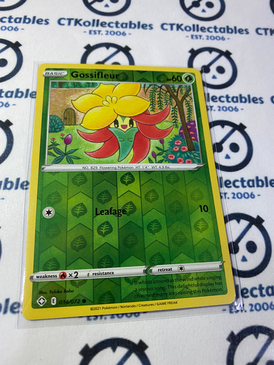 Gossifluer #014/072 Reverse Holo Pokémon Card Shining Fates