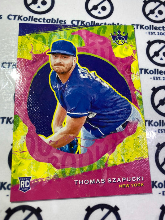 2022 Panini Diamond Kings Baseball Thomas Szapucki RC Level II New York