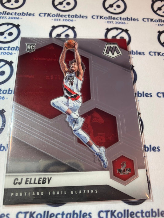 2020-21 NBA Mosaic Cj Elleby True RC #232 Portland