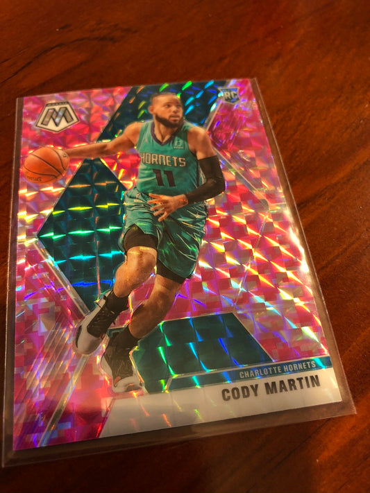 Cody Martin Pink RC Mosaic Prizm #240 2019-20 NBA Mosaic