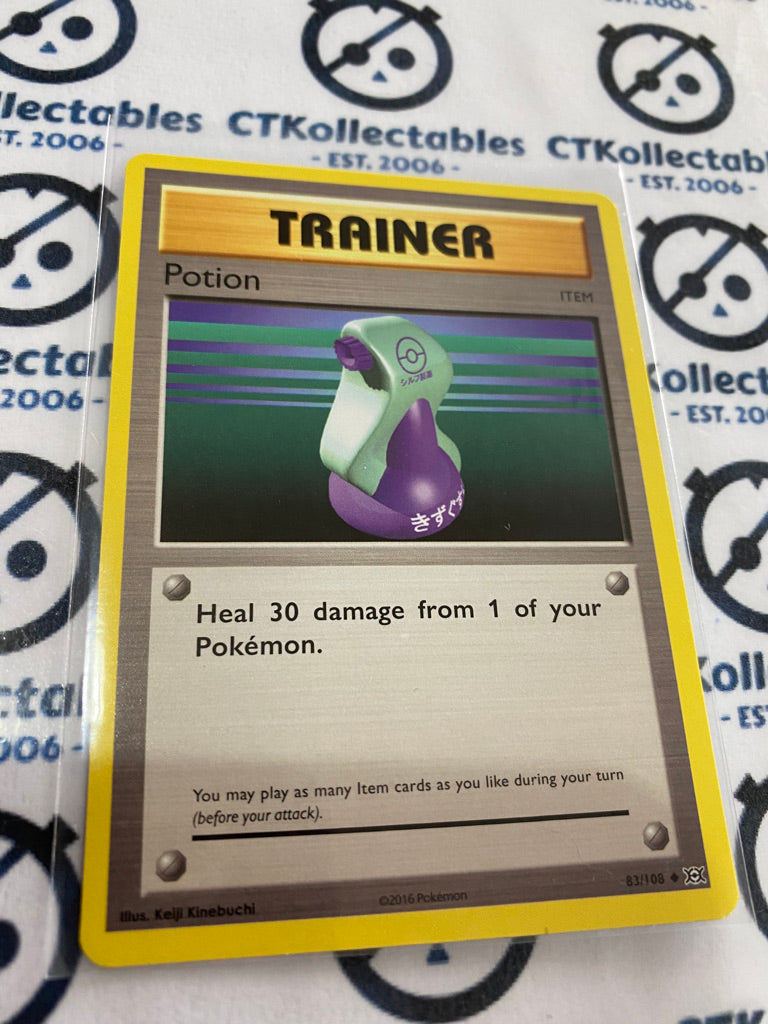 Potion #83/108 Base Pokémon Card XY EVOLUTIONS