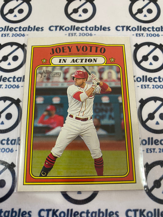 2021 MLB Heritage In Action Joey Votto #46 Reds