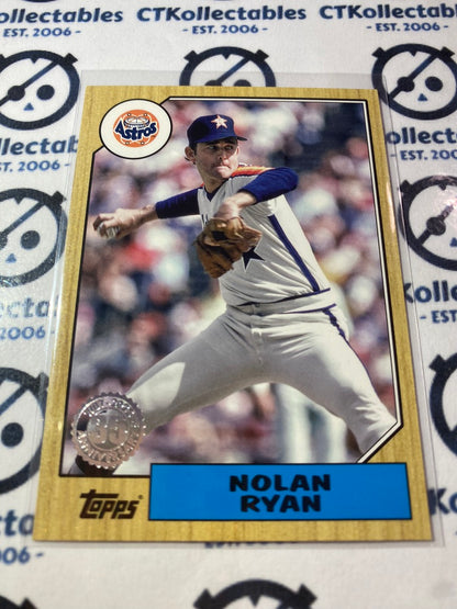 2022 Topps Opening Day Baseball Nolan Ryan Retro 35th Anniversary #t87-94 Astros
