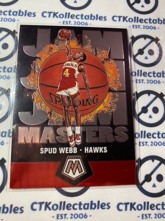 2019-20 NBA Panini Mosaic Spud Webb Jam Masters #1 Hawks