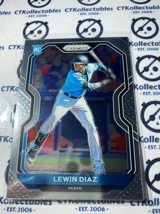 2021 Panini Prizm Baseball Lewin Diaz Rc Rookie card #50