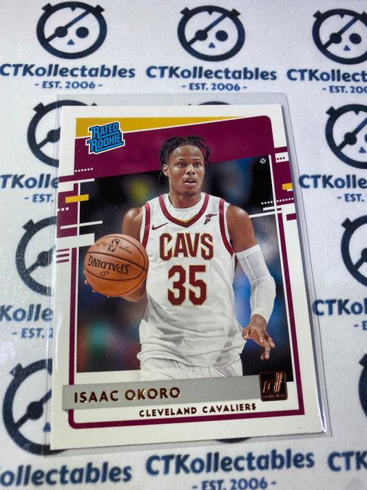 2020-21 NBA Donruss Rated Rookie Isaac Okoro #203 Cavaliers