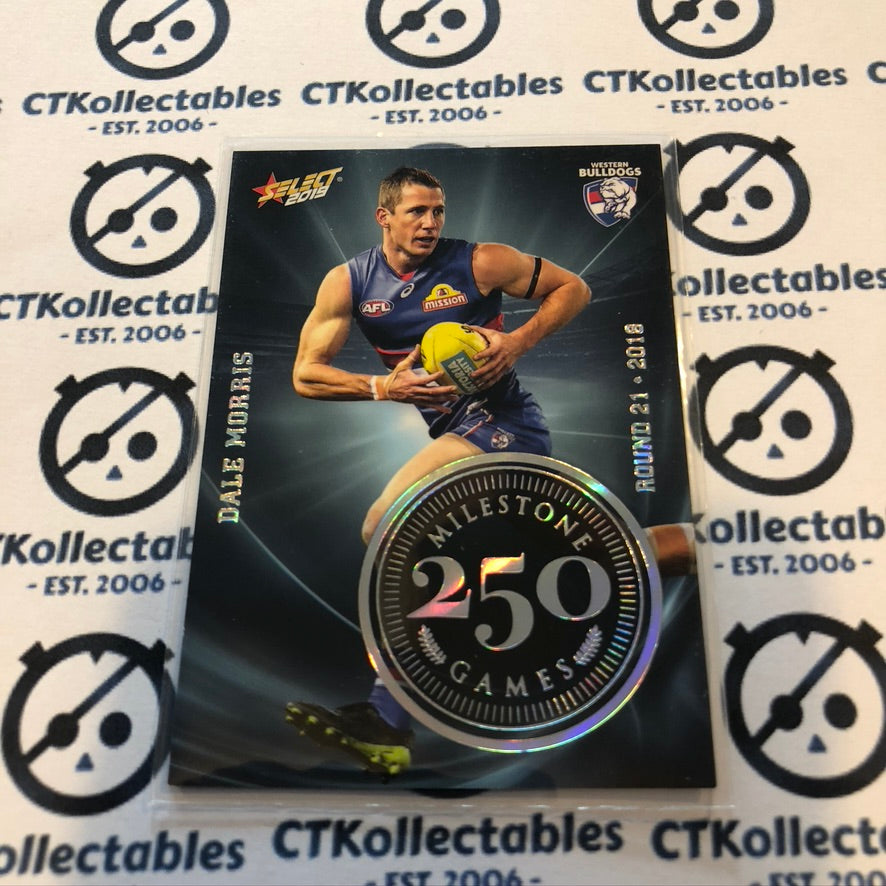 Dale Morris Milestone 250 games MG84 2019 Afl Footy Stars