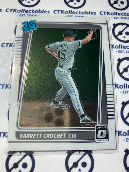 2021 Panini Donruss Optic Baseball Garrett Crochet Rated Rookie #66 Chicago