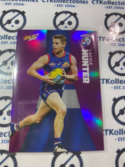 2022 AFL Footy Stars Purple Parallel - Lachie Hunter PP176