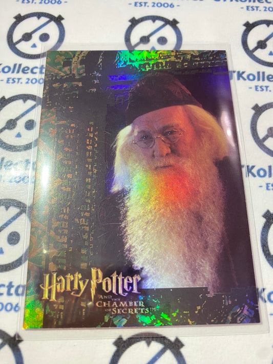 Artbox Harry Potter Chamber Of Secrets Dumbledore Puzzle Foil Chase Card R6