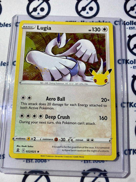 Lugia Holo Rare #022/025 Pokemon Celebrations 25th Anniversary