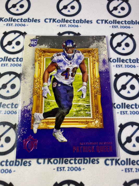 2020 NFL Chronicles Gridiron Kings Patrick Queen Pink #GK-36 Ravens RC