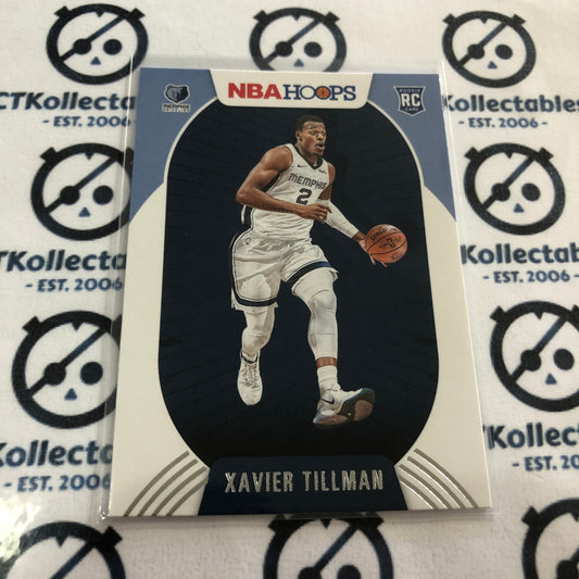 2020-21 NBA Hoops Xavier Tillman rookie card RC #221 Grizzlies