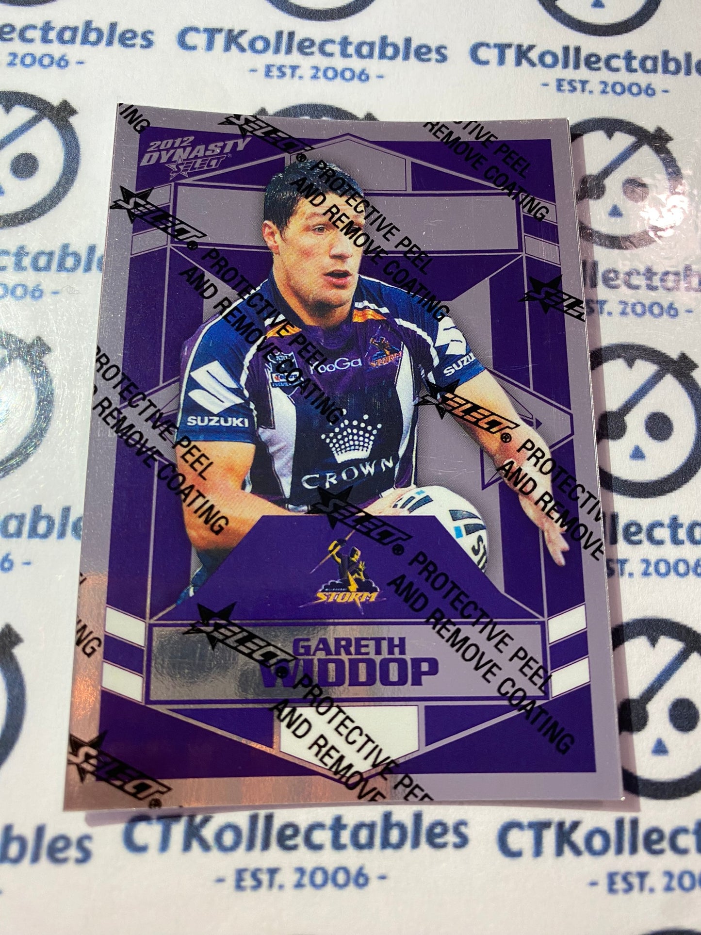 2012 NRL Select Dynasty Silver Parallel #SP88 Gareth Widdop Storm