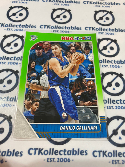 2019-20 NBA Hoops Neon Green Danilo Gallinari #81 Thunder