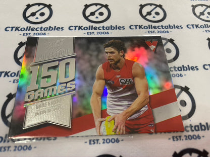 2020 AFL Prestige Milestone 150 games Dane Rampe #085/200 Swans