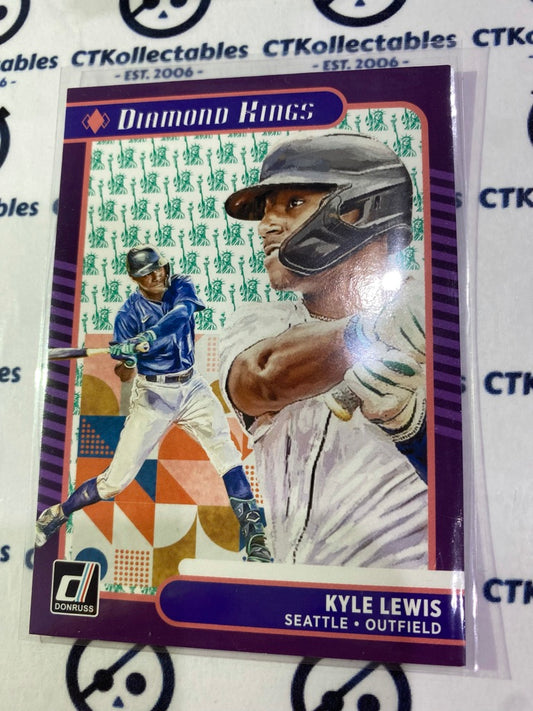 2021 Panini Donruss Baseball Kyle Lewis Diamond Kings Liberty Seattle