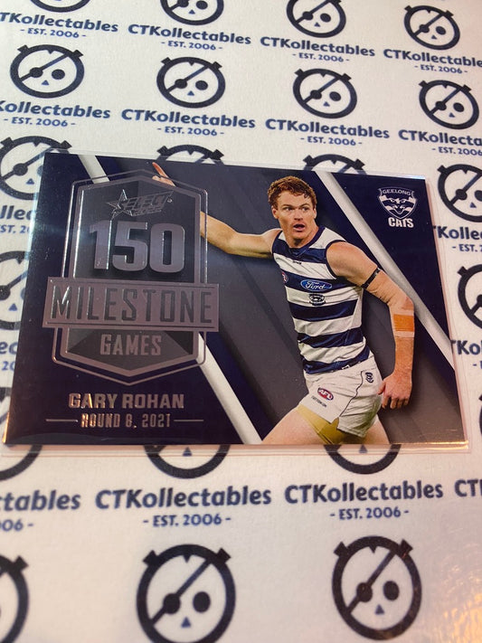 2022 AFL Footy Stars Milestone 150 games - Gary Rohan MG28
