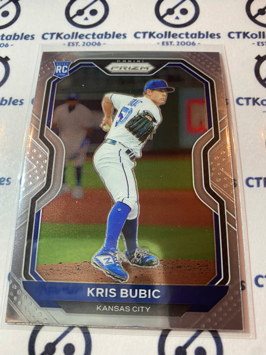 2021 Panini Prizm Baseball Kris Bubic Rc Rookie card #198 Kansas City