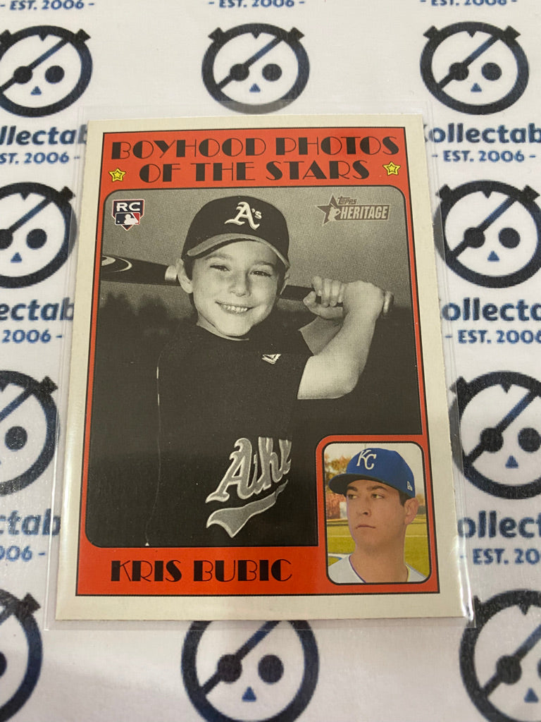 2021 MLB Heritage Boyhood Photos of the stars Kris Bubic #268