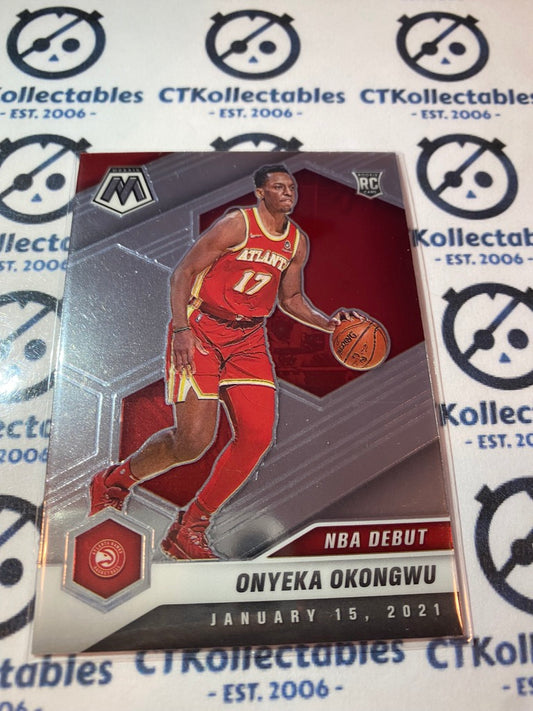 2020-21 NBA Mosaic Onyeka Okongwu Rc NBA DEBUT #274 Hawks