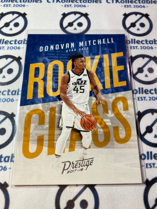 2017-18 Panini NBA Prestige Donovan Mitchell Rookie Class #13 Jazz