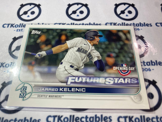 2022 Topps Opening Day Baseball Jarred Kelenic Future Stars #2 Mariners