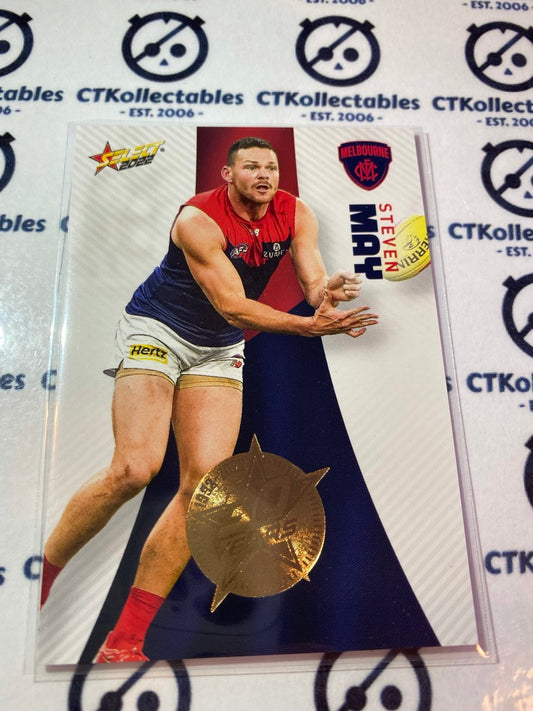 2022 AFL Footy Stars Gold 30th Anniversary - Steven May #106