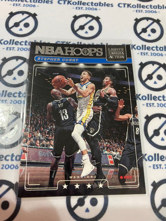 2018-19 PANINI Hoops Stephen Curry Lights Camera Action #LCA-1