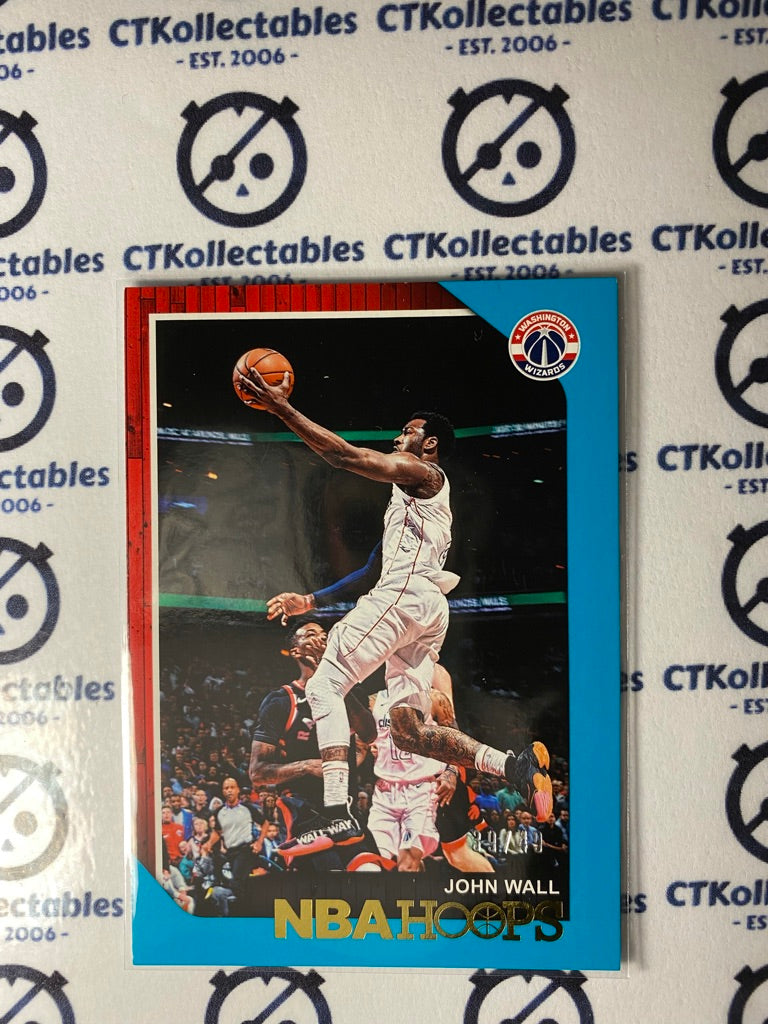 John Wall #39/49 Teal parallel 2018-19 Hoops basketball