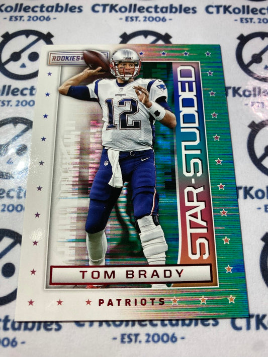 2018 NFL Panini Rookies & Stars Tom Brady Star Studded #SS-2 Patriots