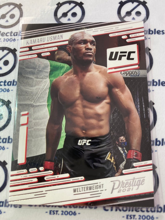 2021 UFC Panini Chronicles Prestige Kamaur Usman #80 Welterweight