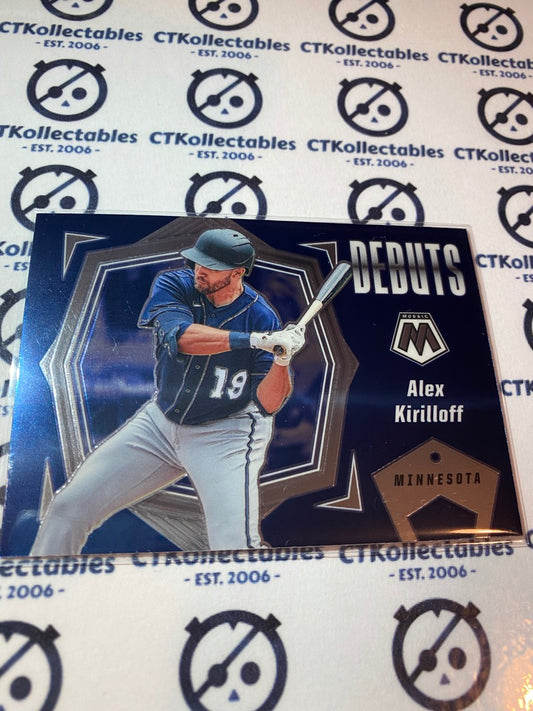 2021 Panini MLB Mosaic Debuts Blue Alex Kirilloff #PD5 Minnesota