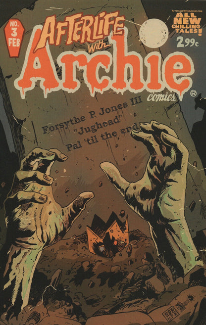 AFTERLIFE WITH ARCHIE # 3 FRANCAVILLA COVER 1ST PRINT ARCHIE COMICS 2014