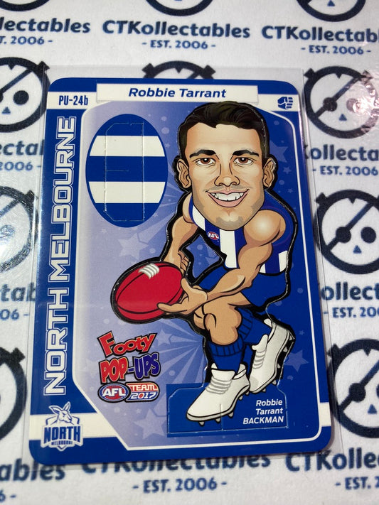 2017 AFL Teamcoach Footy pop-ups #PU-24b Robbie Tarrant Kangaroos