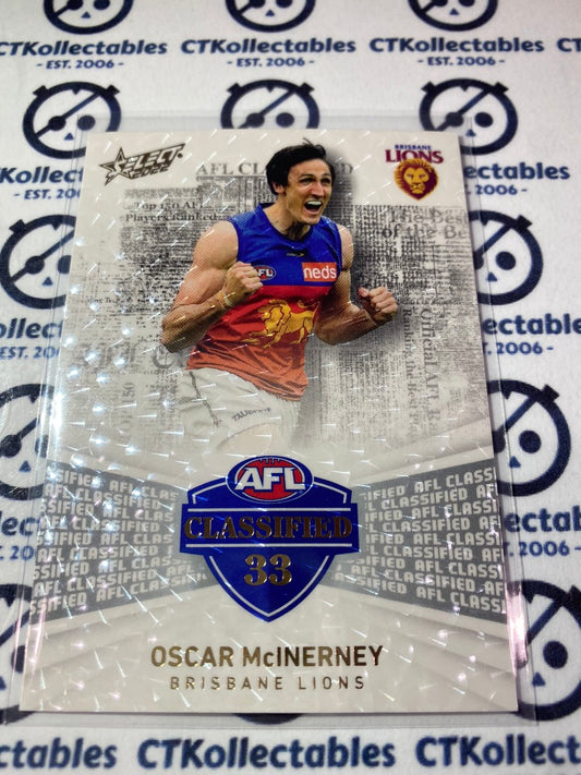 2022 AFL Footy Stars Classified #AC33 Oscar McInerney #050/270