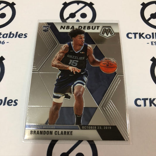 Brandon Clarke NBA Debut Mosaic RC #277 2019-20 NBA Mosaic